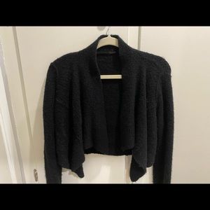 Elie Tahari draped cardigan (wool/cashmere blend)